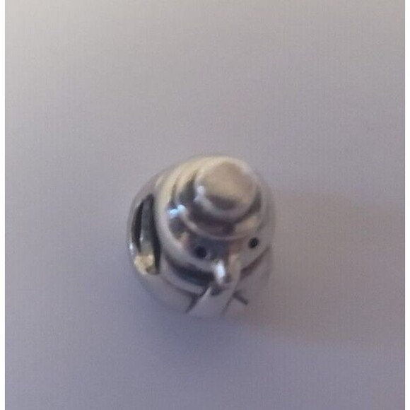 Pandora Snowman Charm Silver 925 for Bracelet Holiday Winter Jewelry Authentic - Picture 9 of 9